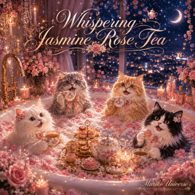 Whispering Jasmine Rose Tea Front Cover