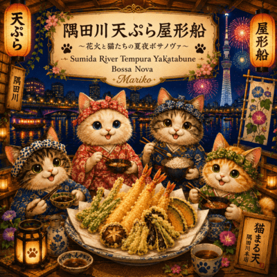 Sumida River Tempura Yakatabune Front Cover
