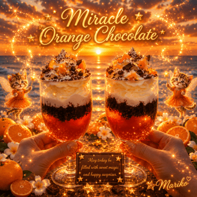 Miracle Orange Chocolate Front Cover