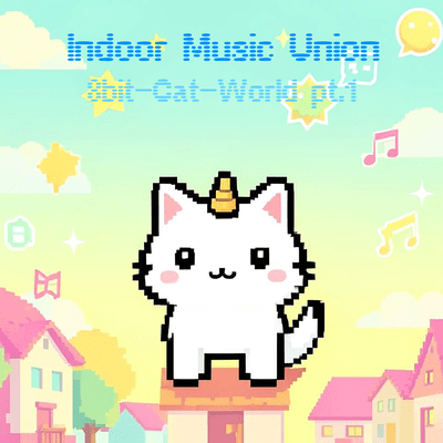 8bit Cat World Pt.01 Front Cover