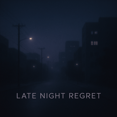 LATE NIGHT REGRET (2026) Front Cover