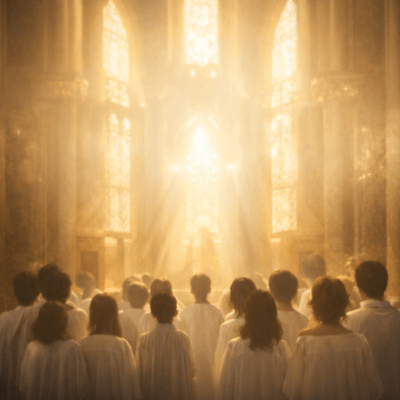Cathedral of Light - Sacred Choir Songs to Reset Your Heart and the Air Around You Front Cover