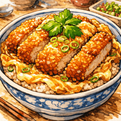 A hymn to the katsudon Front Cover