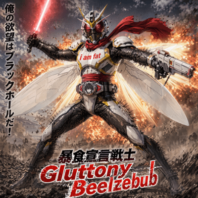 Gluttony the Beelzebub Front Cover