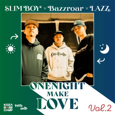 One Night Make Love 2 (feat. Bazzroar, SLIM BOY & LAZZ) Front Cover