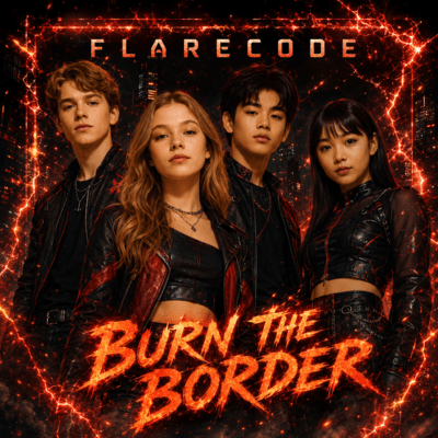 BURN THE BORDER Front Cover