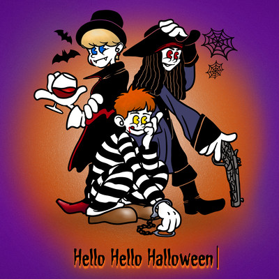 Hello Hello Halloween (feat. Mikioda) Front Cover