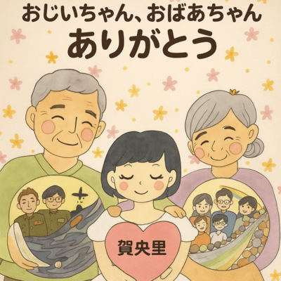 Grandpa & Grandma, Thank you Front Cover