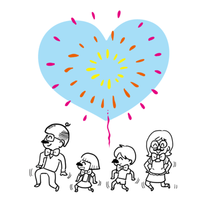 家族ゾクゾクPower chargeのジャケット写真