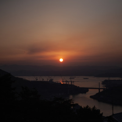 朝焼けのジャケット写真