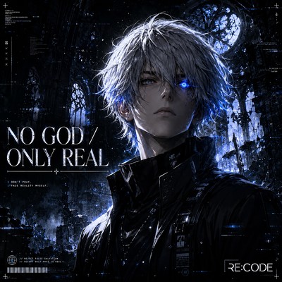 NO GOD / ONLY REAL Front Cover