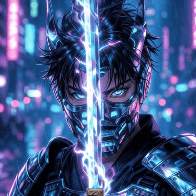 Chrome Bounce Samurai Front Cover