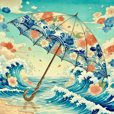 Sazanami No Hanagasa Front Cover