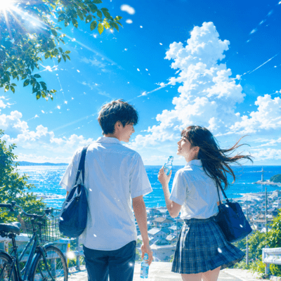 The Summer Begins Front Cover