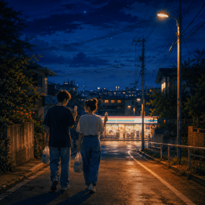 A Walk to the Convenience Store Front Cover