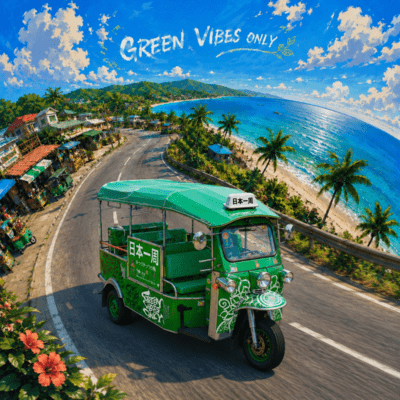 GREEN VIBES ONLY Front Cover