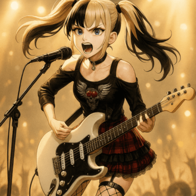 Candy face // Steel inside Front Cover