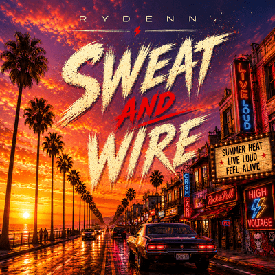 SWEAT AND WIRE Front Cover