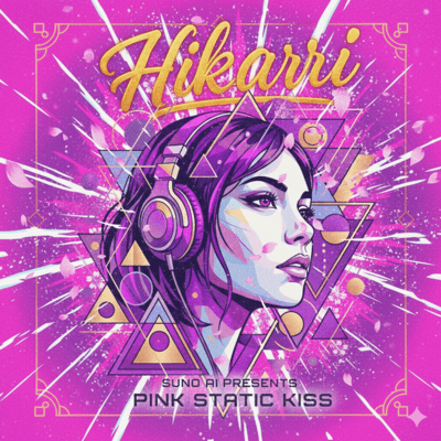 Pink Static Kiss Front Cover
