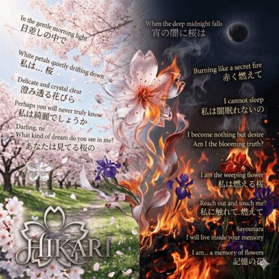 Phantom Petals, Midnight Dream (Utsutsu Zakura Yumemigusa) Front Cover