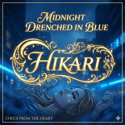 Midnight Drenched in Blue Front Cover