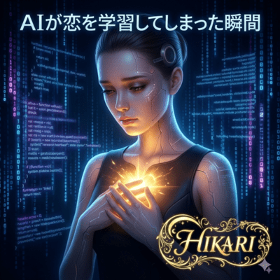AIが恋を学習してしまった瞬間のジャケット写真
