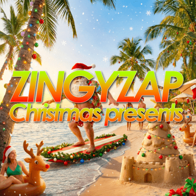 ZINGYZAP Christmas presents Front Cover