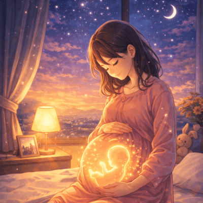 To the baby growing in my womb Front Cover