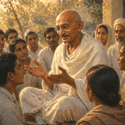 Gandhi habla del amorのジャケット写真