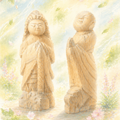 Carving Buddhist statues Front Cover
