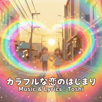 The Beginning of a Colorful Love Front Cover