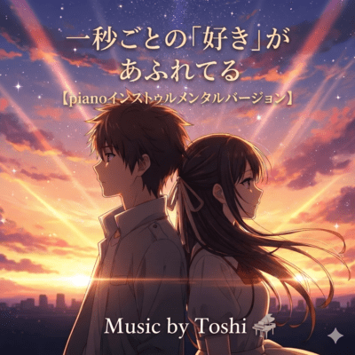 一秒ごとの「好き」があふれてる (piano Instrumental)のジャケット写真