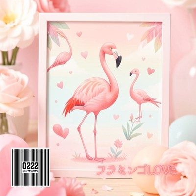 Flamingo Love Front Cover