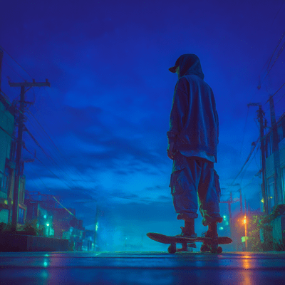 Blue Scenery Front Cover