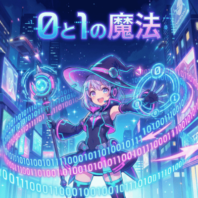 0と1の魔法のジャケット写真