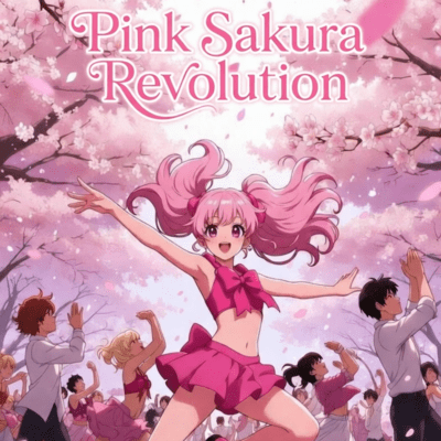 Pink Sakura Revolution Front Cover