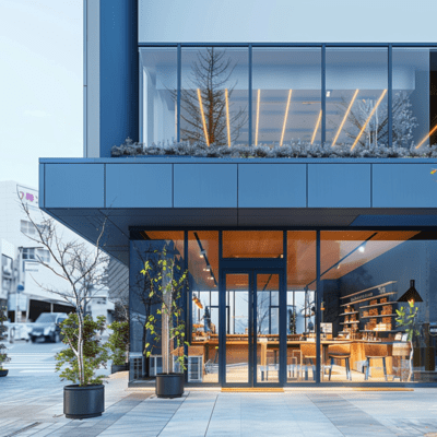 Blue Morning Cafeのジャケット写真