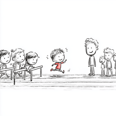 Starting Line Front Cover