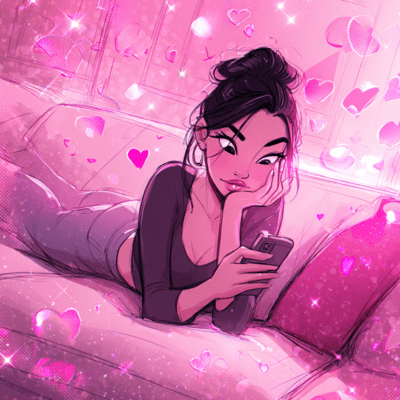 Cute and Nice Hot Girl Front Cover