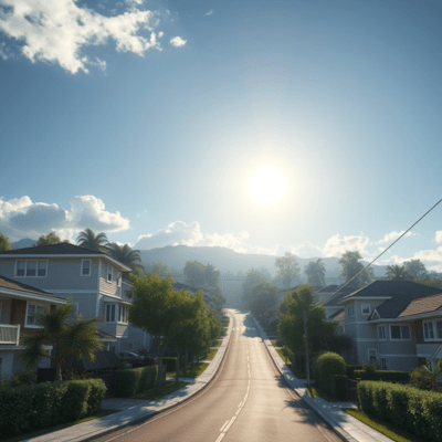 A sunny slope Front Cover