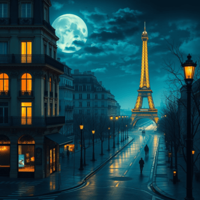 Waltz on a Parisian Street Corner Front Cover