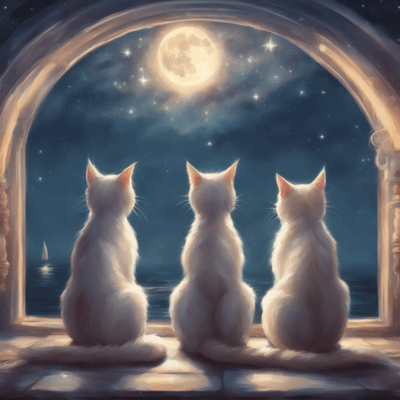 Three Shadows by the Moonlight Window Front Cover