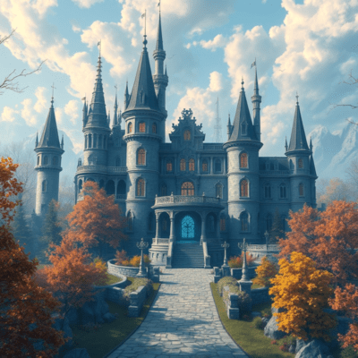 Blue Castle Front Cover