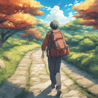 Starting to walk the path Front Cover