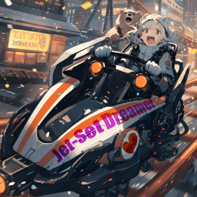 Jet-Set Dreamer Front Cover