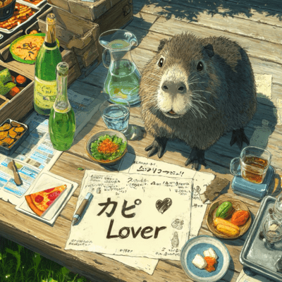 CapyLover Front Cover