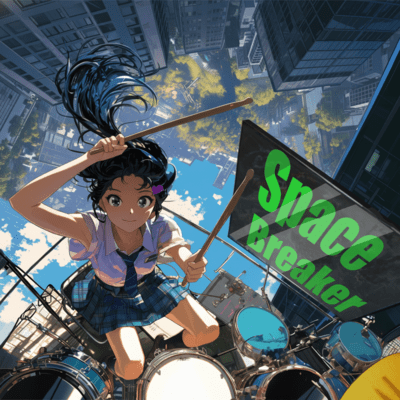 Space Breaker Front Cover