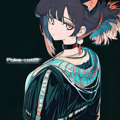 Fake cat!!!! (Instrumental) Front Cover