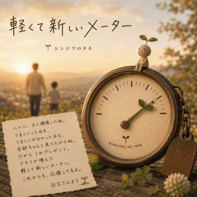 軽くて新しいメーターのジャケット写真