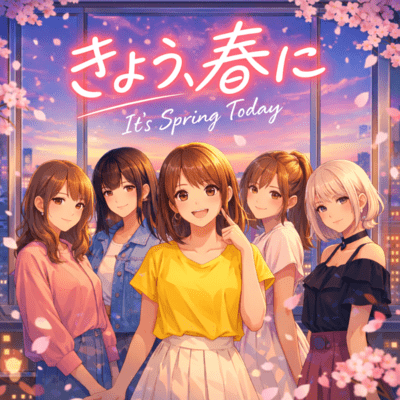 It's Spring Today Front Cover